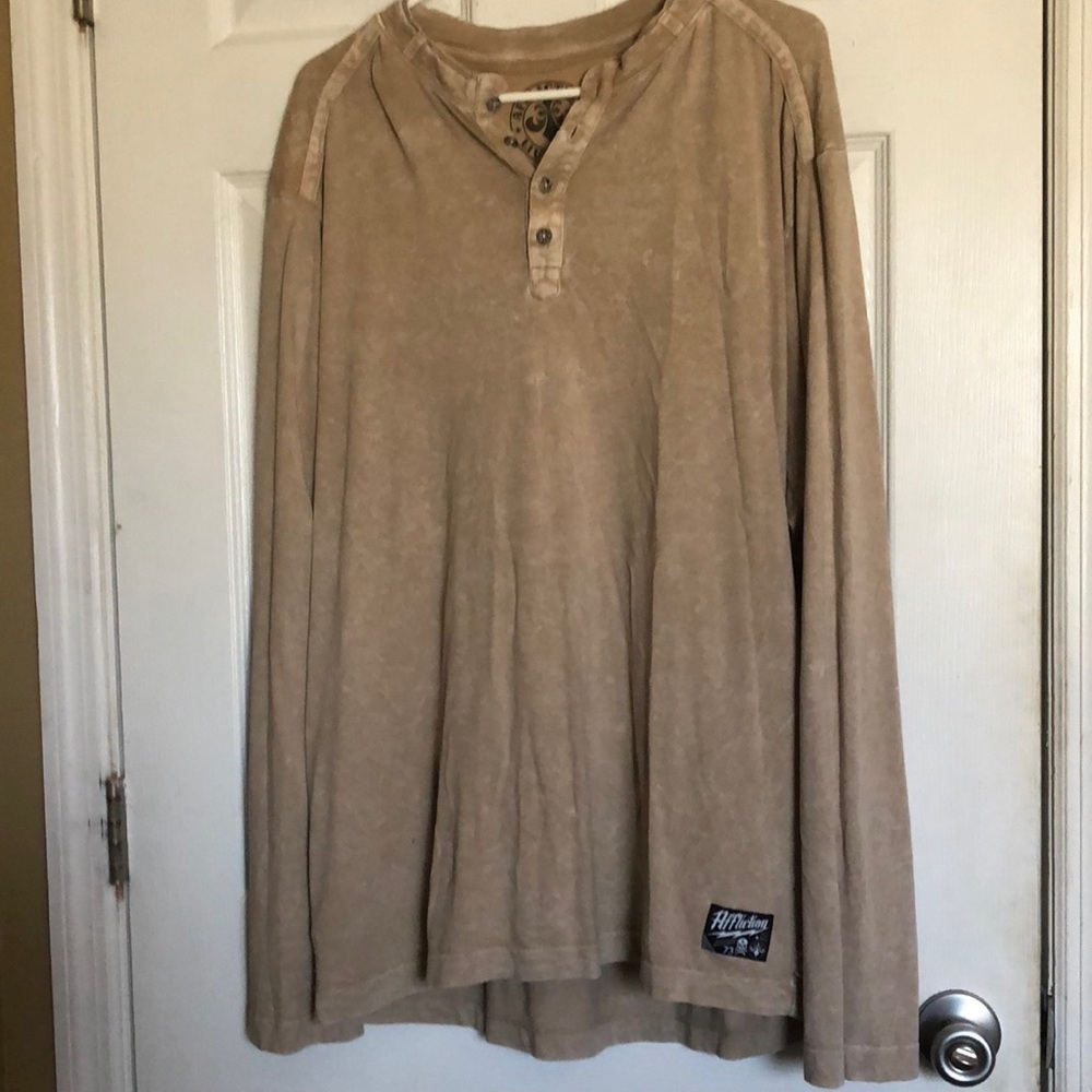 Affliction long sleeve top